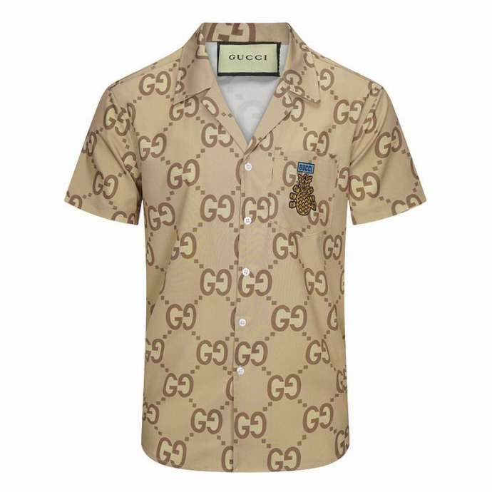 Picture of Gucci Shirt Short _SKUGucciShirtm-xxlmyt0722415